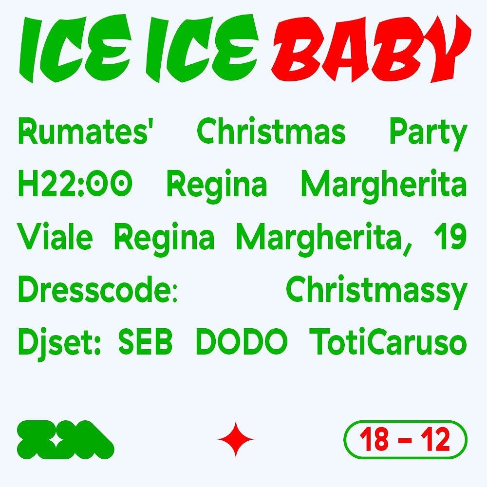 RoomMates Ice Ice Baby | Dresscode: Christmas